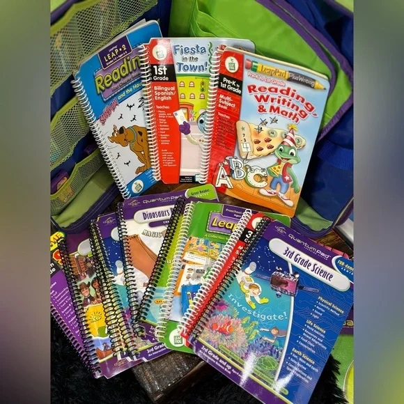 LeapFrog LeapPad Plus Writing System w/ Games & Books - Educational Toy - Picture 6 of 12